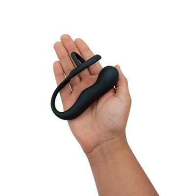 Estimulador de Próstata e Períneo em Silicone com Anel Companheiro - Sexy Import | 9,5 x 2,8 cm