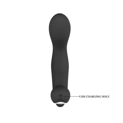 Foto 5 do produto Estimulador de Próstata e Períneo em Silicone Soft Touch com 30 Modos de Vibração - Pretty Love Barrack | 10,6 x 3,3 cm
