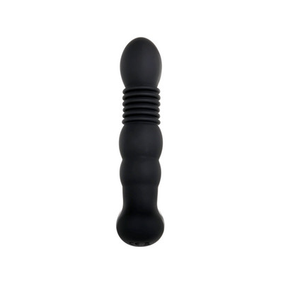 Foto 10 do produto Estimulador de Próstata Recarregável com Movimento Vai e Vem, Função de Aquecimento, 6 Modos de Vibração e Controle Remoto Sem Fio - Adam & Eve Warming Thrusting Prostate Probe | 12,3 x 3,2 cm