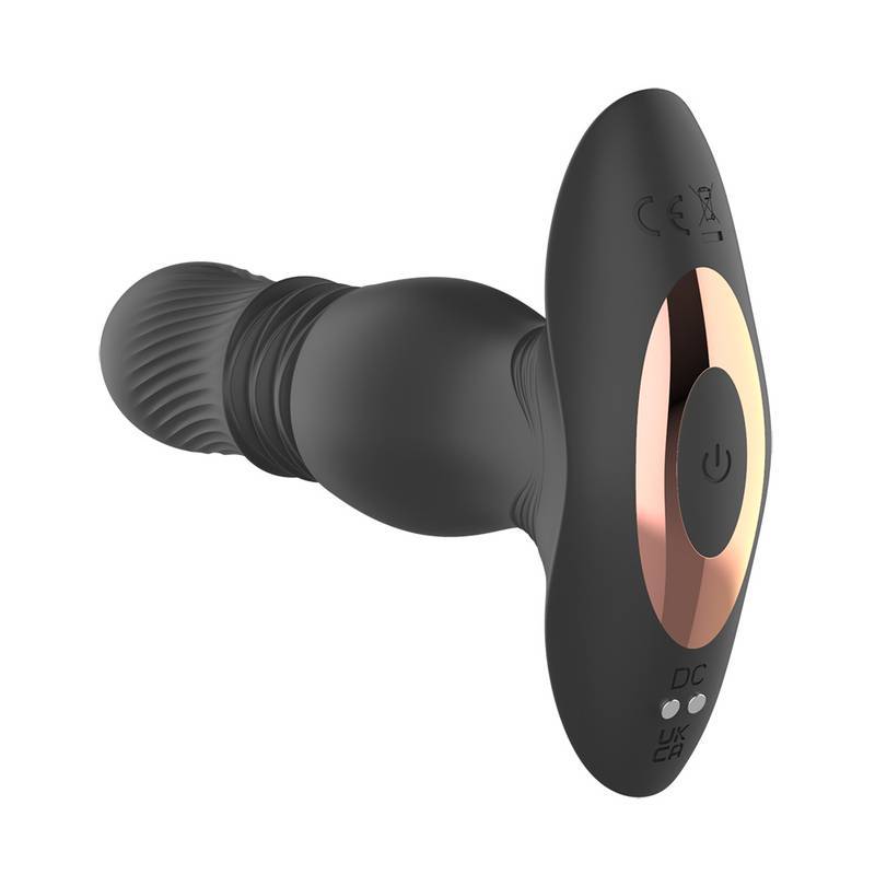 Estimulador de Próstata Recarregável com Movimento Vai e Vem, 7 Modos de Vibração e Controle Remoto Sem Fio - Pleasure Dreams | 12,3 x 3 cm - 8