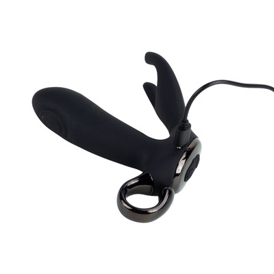 Foto 6 do produto Estimulador de Próstata em Silicone com 10 Modos de Vibrações, 10 Níveis de Batidinhas, Controle Remoto e Recarregável - Bump Orgasm | 10,4 x 3,5 cm