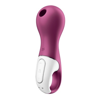 Foto 3 do produto Estimulador Clitoriano Recarregável com 11 Intensidades de Pulsação e 10 Modos de Vibração - Satisfyer Lucky Libra | 15 x 5 cm