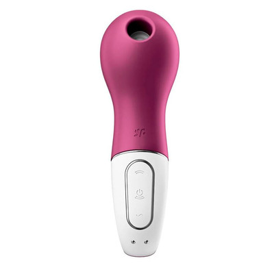 Foto 2 do produto Estimulador Clitoriano Recarregável com 11 Intensidades de Pulsação e 10 Modos de Vibração - Satisfyer Lucky Libra | 15 x 5 cm