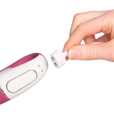 Foto 6 do produto Estimulador Clitoriano Recarregável com 11 Intensidades de Pulsação e 10 Modos de Vibração - Satisfyer Lucky Libra | 15 x 5 cm