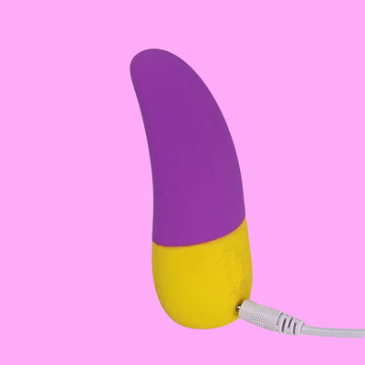 Foto 6 do produto Estimulador em Silicone com Formato de Língua, 10 Modos de Vibração, Silencioso, Resistente à Água e Recarregável - Intt Toys La Lingueta Collors