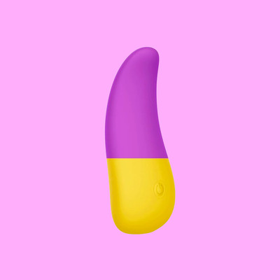 Foto 2 do produto Estimulador em Silicone com Formato de Língua, 10 Modos de Vibração, Silencioso, Resistente à Água e Recarregável - Intt Toys La Lingueta Collors