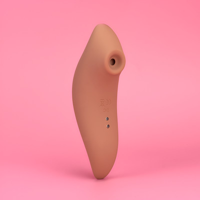 Foto 5 do produto Estimulador Sugador de Clitóris em Silicone com 5 Modos de Pulsação, Resistência à Água e Recarregável via USB - Exclusiva Frida | 12,8 x 3,8 cm | Disponível em 4 Cores