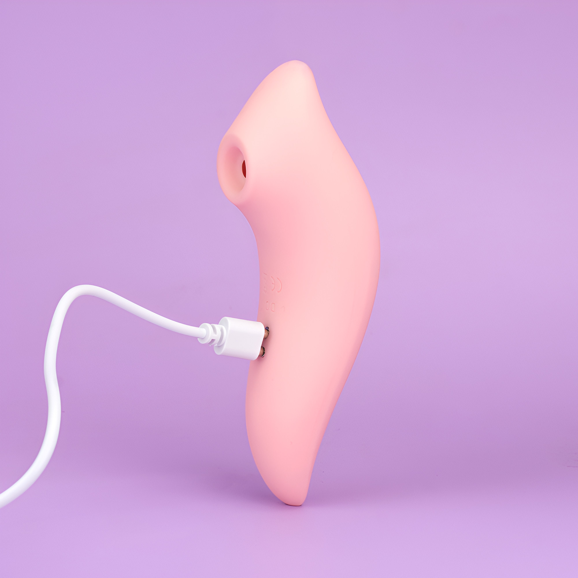Estimulador Sugador de Clitóris em Silicone com 5 Modos de Pulsação, Resistência à Água e Recarregável via USB - Exclusiva Frida | 12,8 x 3,8 cm | Cor: Rosa - 1