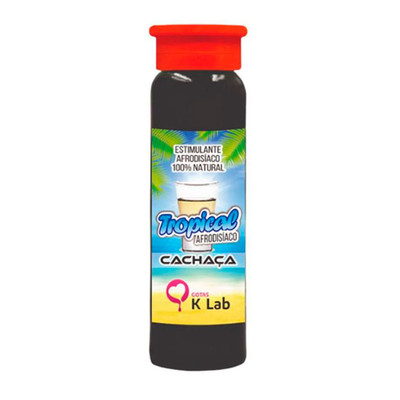 Foto 2 do produto Estimulante Afrodisíaco 100% Natural com Sabor - K-Lab Tropical Afrodisíaco | 10ml | Disponível em 8 Sabores