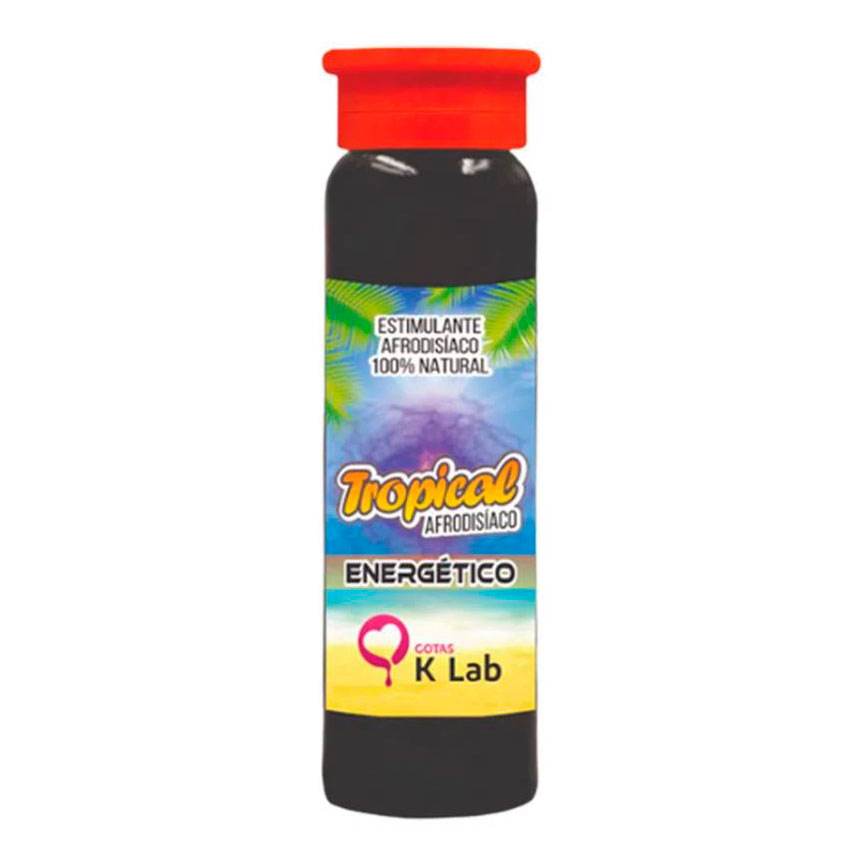 Estimulante Afrodisíaco 100% Natural com Sabor - K-Lab Tropical Afrodisíaco | 10ml | Disponível em 8 Sabores - 3