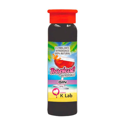 Foto 4 do produto Estimulante Afrodisíaco 100% Natural com Sabor - K-Lab Tropical Afrodisíaco | 10ml | Disponível em 8 Sabores