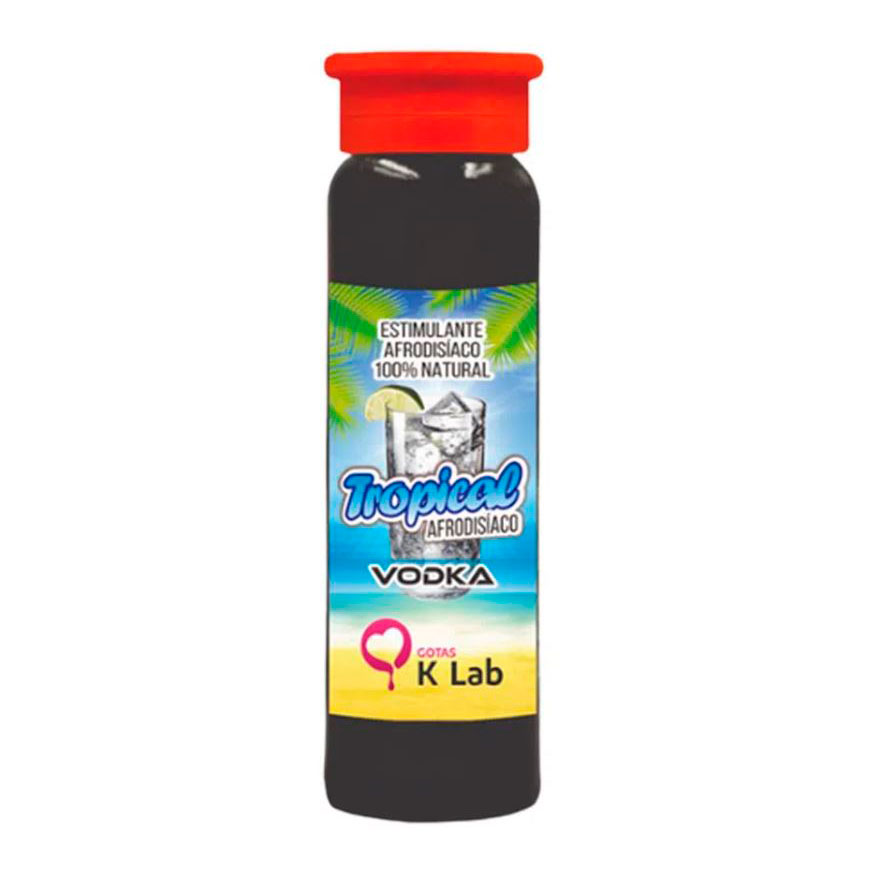 Estimulante Afrodisíaco 100% Natural com Sabor - K-Lab Tropical Afrodisíaco | 10ml | Disponível em 8 Sabores - 7