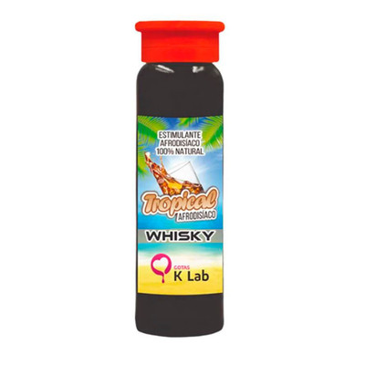 Estimulante Afrodisíaco 100% Natural com Sabor - K-Lab Tropical Afrodisíaco | 10ml | Disponível em 8 Sabores