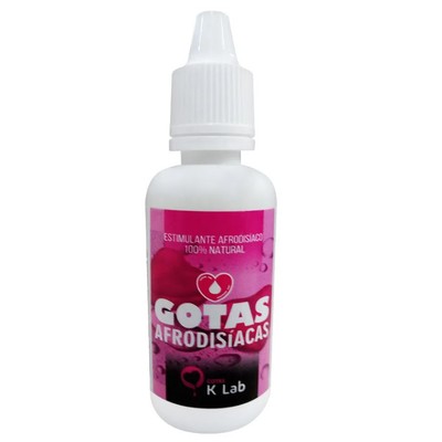 Estimulante Unisex Afrodisíaco Natural - K-Lab Gotas Afrodisíacas | 20ml