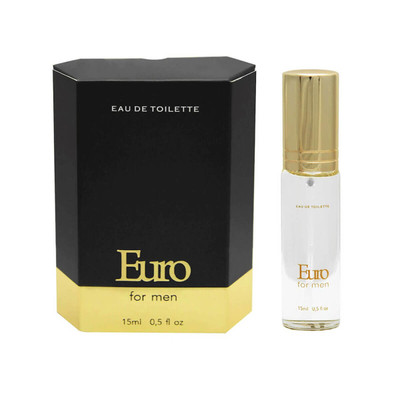 Perfume Masculino com Fragrância Afrodisíaca - Intt Cosméticos Euro For Men | 15 ml