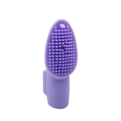 Foto 6 do produto Dedeira Estimuladora de Clitóris com Cerdas Estimuladoras, 10 Modos de Vibração e Carregamento via Cabo USB - Evolved Fingerific