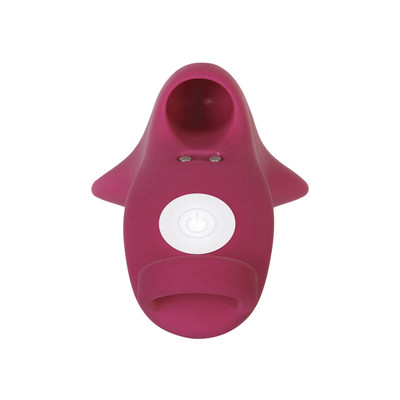 Foto 7 do produto Dedeira Estimuladora de Clitóris em Silicone com 9 Modos de Vibração e Recarregável via Cabo USB - Evolved Frisky Finger | 10,8 x 5 cm