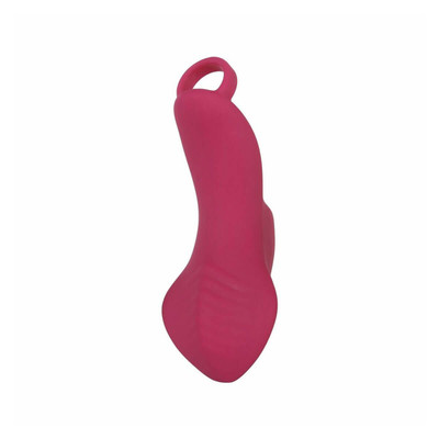 Foto 4 do produto Dedeira Estimuladora de Clitóris em Silicone com 9 Modos de Vibração e Recarregável via Cabo USB - Evolved Frisky Finger | 10,8 x 5 cm