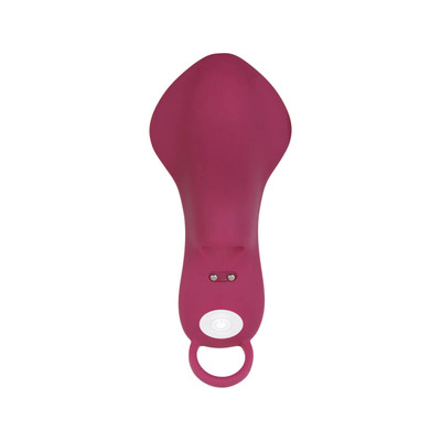 Foto 6 do produto Dedeira Estimuladora de Clitóris em Silicone com 9 Modos de Vibração e Recarregável via Cabo USB - Evolved Frisky Finger | 10,8 x 5 cm