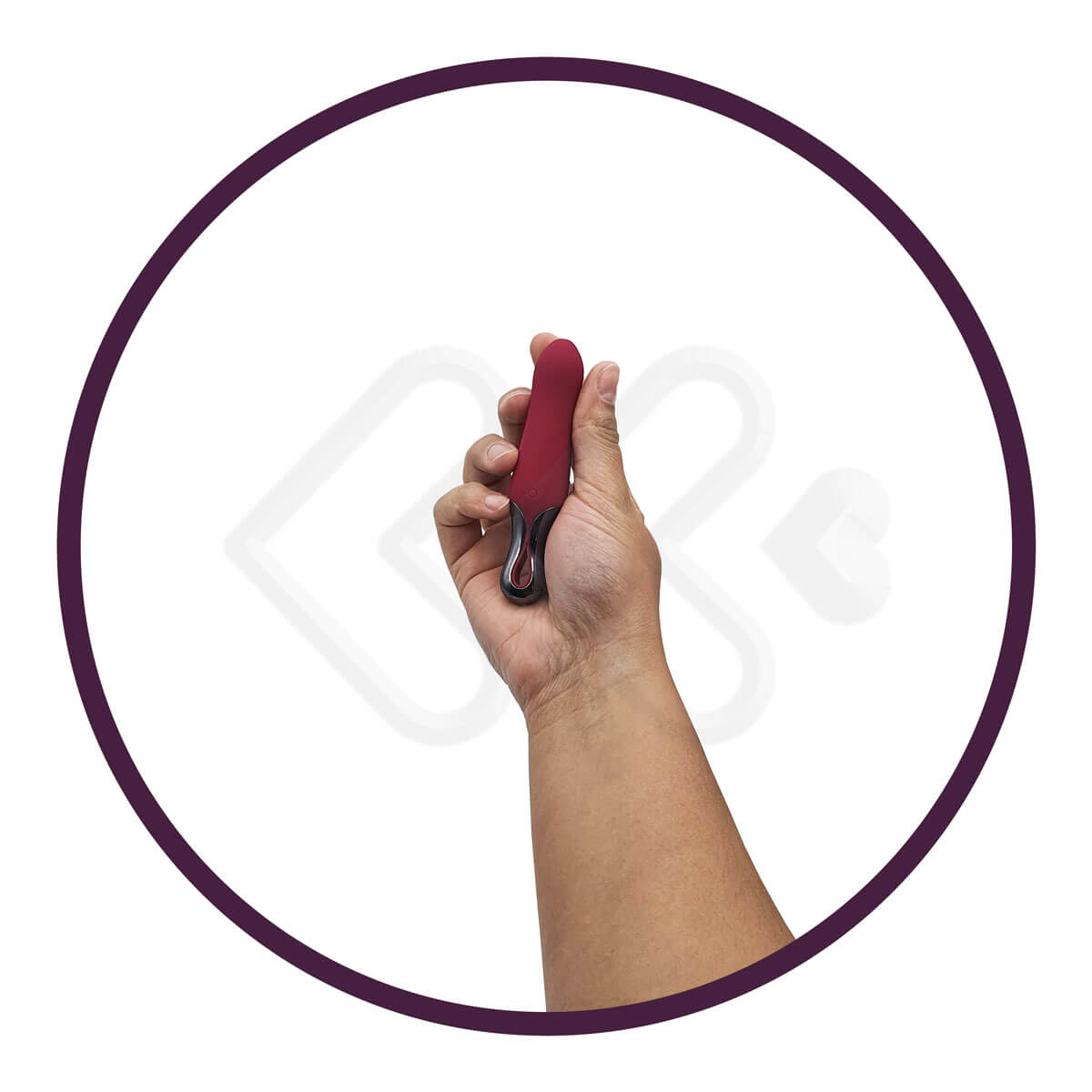 Cápsula Vibratória Recarregável em ABS e Silicone com 7 Modos de Vibração - Evolved Inferno | 10 x 2,1 cm - 6