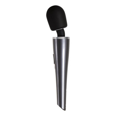 Foto 6 do produto Massageador Recarregável com Cabeça Flexível e 10 Modos de Vibração Potentes - Evolved Mighty Metallic Wand