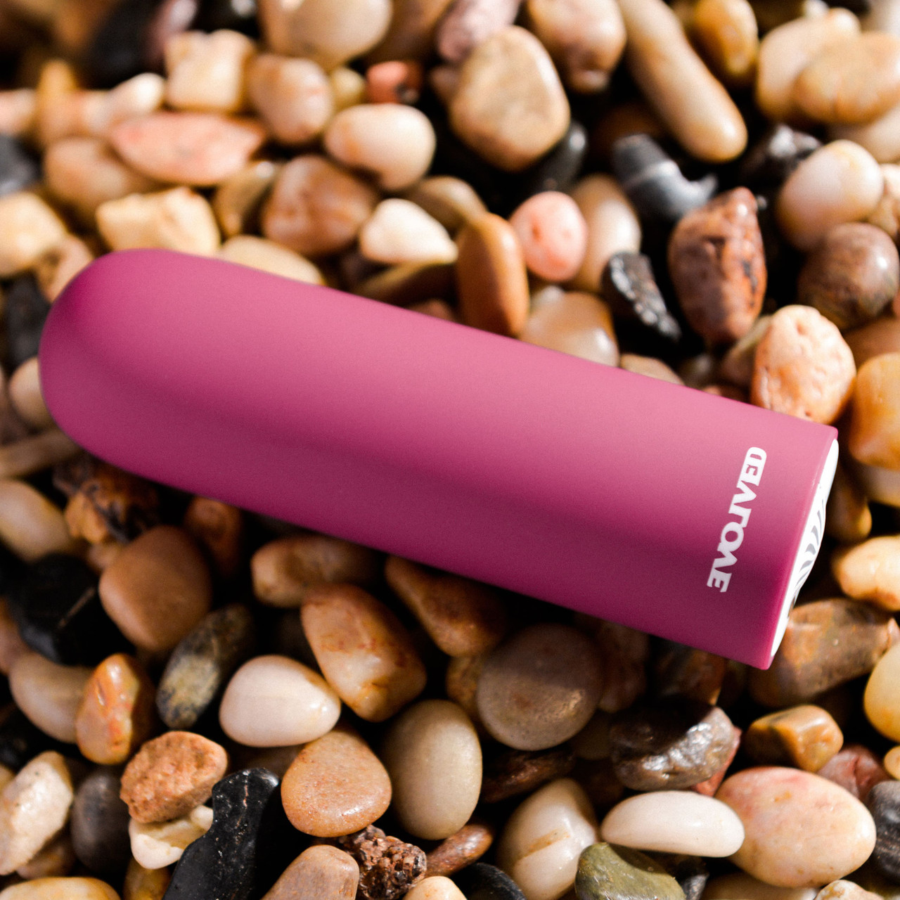 Cápsula Vibratória Recarregável em ABS Aveludado com 9 Modos de Vibração Potentes - Evolved Mighty Thick | 8,8 x 2,6 cm - 4