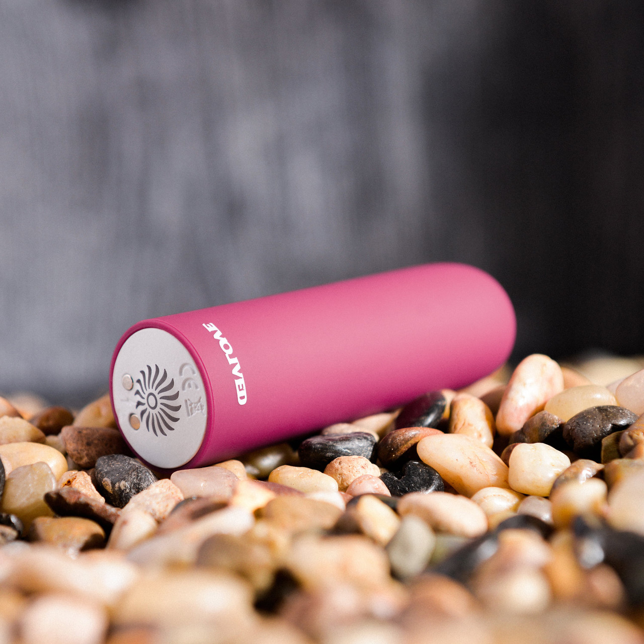 Cápsula Vibratória Recarregável em ABS Aveludado com 9 Modos de Vibração Potentes - Evolved Mighty Thick | 8,8 x 2,6 cm - 3