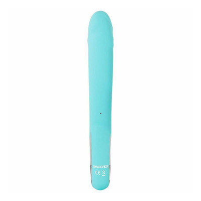 Foto 2 do produto Vibrador Estimulador de Ponto G e Clitóris Recarregável com 5 Modos de Sucção, 8 Vibrações e Função de Aquecimento - Evolved Triple Infinity | 12 x 3,2 cm