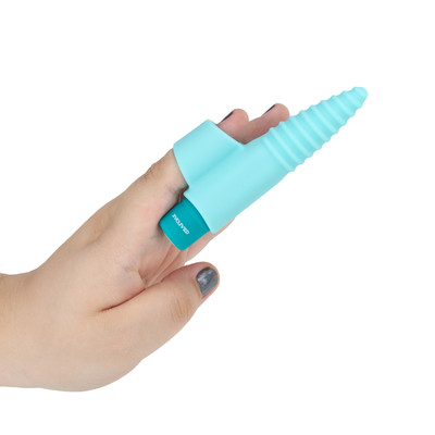 Cápsula Vibratória Recarregável com Capa em Espiral e 10 Modos de Vibração - Evolved Unicorn Power