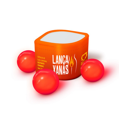 Excitante Feminino em Cápsulas de Óleo - Sexy Fantasy Lança Xanas | 3 Unidades