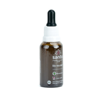 Foto 3 do produto Excitante Feminino em Gel com Sensação de Sucção, Vibração e Aquecimento - Santo Cosméticos Lib-Sucer | 30 ml