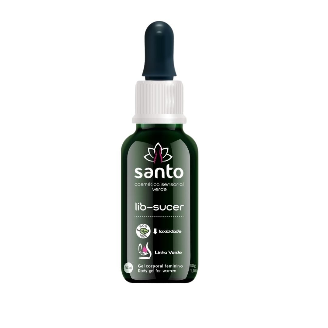 Excitante Feminino em Gel com Sensação de Sucção, Vibração e Aquecimento - Santo Cosméticos Lib-Sucer | 30 ml - 2