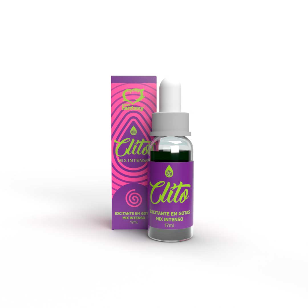 Excitante em Gotas Intenso com Sensações de Eletrização, Aquecimento e Refrescância - Sexy Fantasy Clito | 17 ml - 1