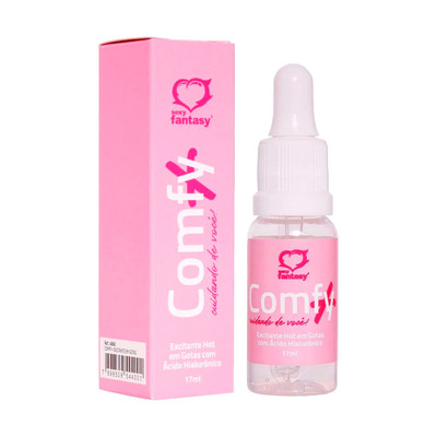Foto 1 do produto Excitante Hot em Gotas com Ácido Hialurônico - Comfy+ Sexy Fantasy | 17ml