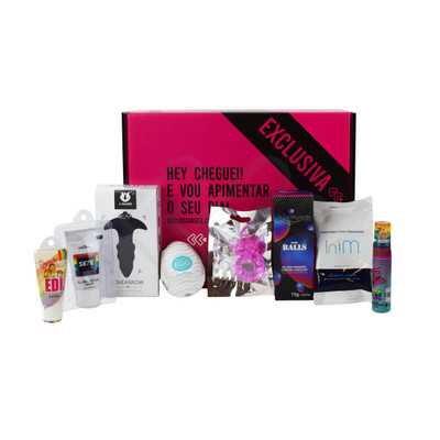 Exclusiva - Kit para Casal com Pênis com 8 Itens
