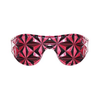 Foto 4 do produto Venda para Olhos em Couro Ecológico e Vinil - Luxury Fetish Eye Mask | Tamanho Único | Disponível em 3 Cores
