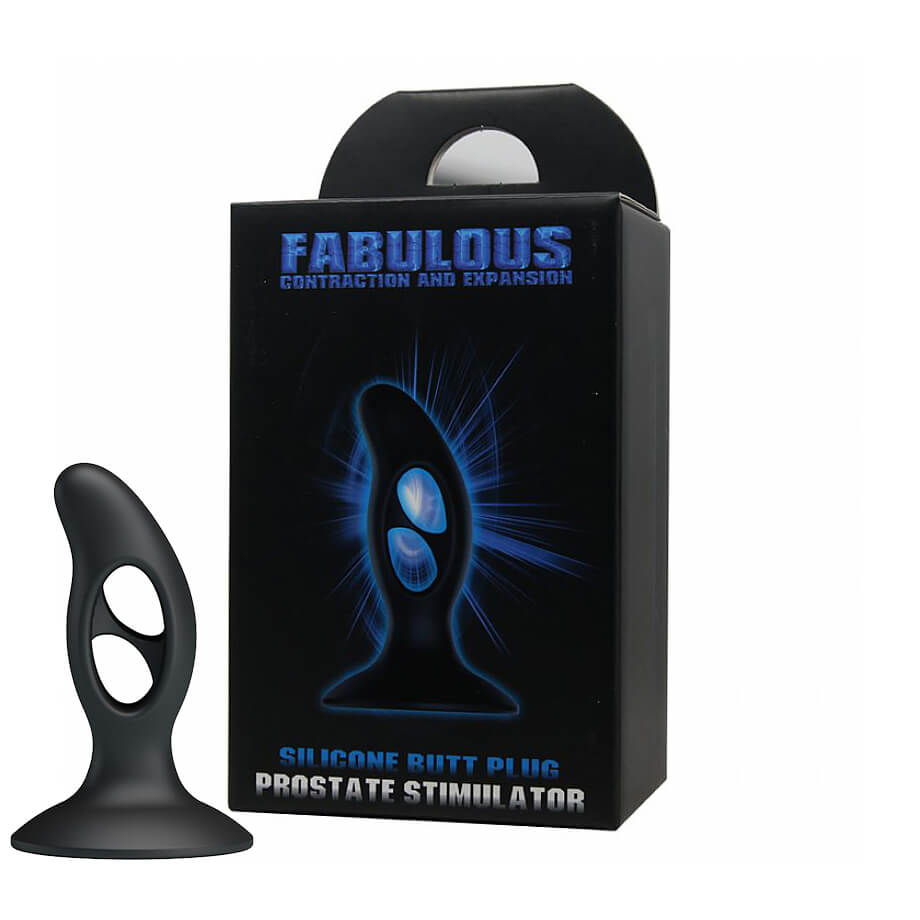 Fabulous - Estimulador de Próstata Flexível em Silicone com Estimulador de Ponto P - 10,5 x 3 CM - 1