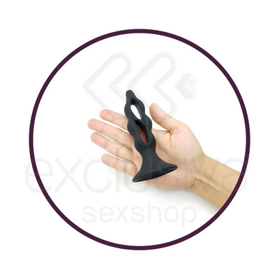 Foto 3 do produto Fabulous - Estimulador de Próstata Flexível escalonado em Silicone com Ventosa - 12,5 x 3,5 CM