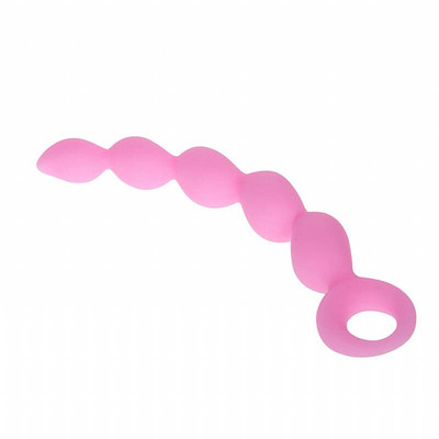 Foto 3 do produto Plug Anal com Esferas em Tamanhos Gradativaos - Fabulous Lover - 20,5 cm | Cor: Rosa