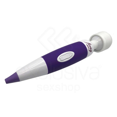 Foto 2 do produto Massageador Corporal Elétrico com 16 Modos de Vibrações - Fairy Mini - 25,5 x 4,5 cm | Disponível em 6 Cores