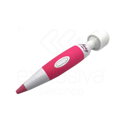 Foto 4 do produto Massageador Corporal Elétrico com 16 Modos de Vibrações - Fairy Mini - 25,5 x 4,5 cm | Disponível em 6 Cores