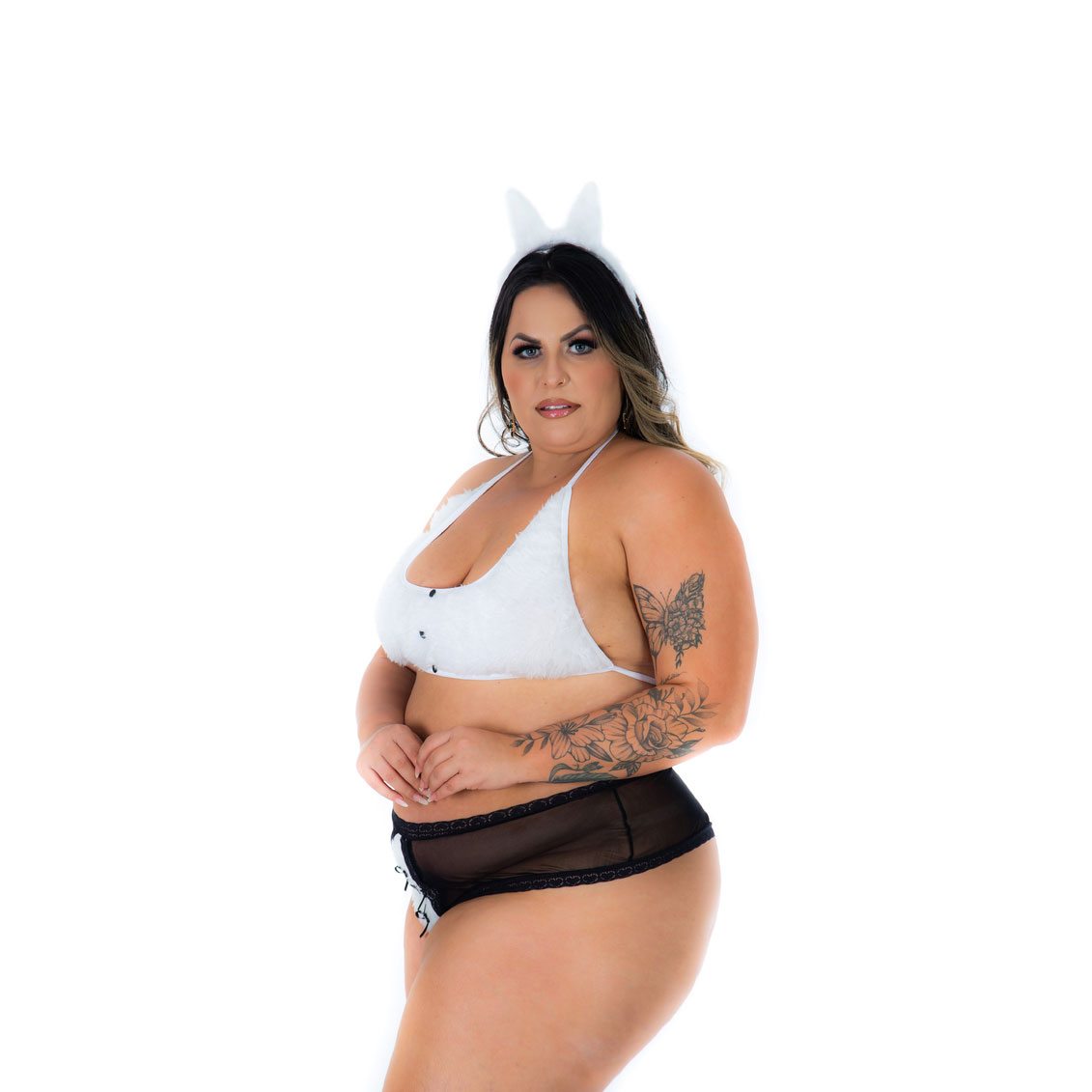 Fantasia Coelha Caca - Pimenta Sexy | Plus Size - 2