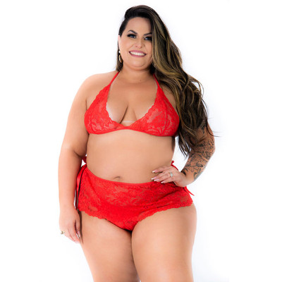 Foto 5 do produto Fantasia Mini Assanhadinha - Pimenta Sexy - Plus Size | Disponível 3 Cores