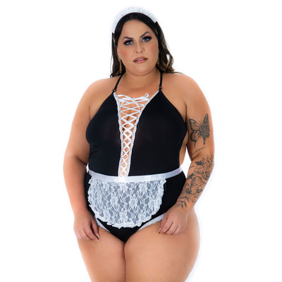 Fantasia Mini Doméstica - Pimenta Sexy | Plus Size