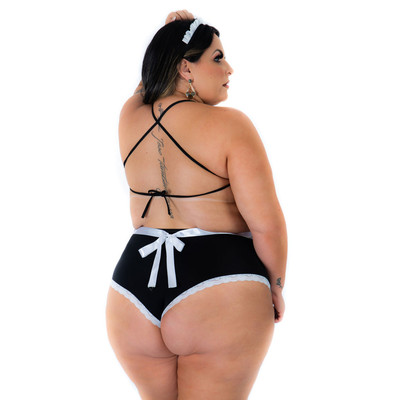 Fantasia Mini Doméstica - Pimenta Sexy | Plus Size