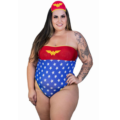 Fantasia Mini Mulher Maravilha - Pimenta Sexy | Plus Size