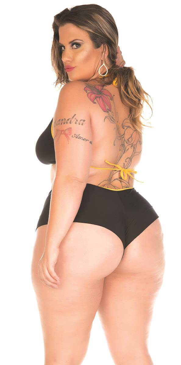 Fantasia Pimenta Sexy - Mini Bat Girl Plus Size - 2