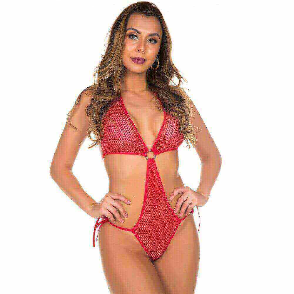 Fantasia Pimenta Sexy - Mini Body Lacradora | Disponível em 3 Cores - 3