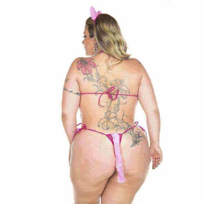 Foto 2 do produto Fantasia Pimenta Sexy - Mini Gatinha II | Tamanho: Plus Size
