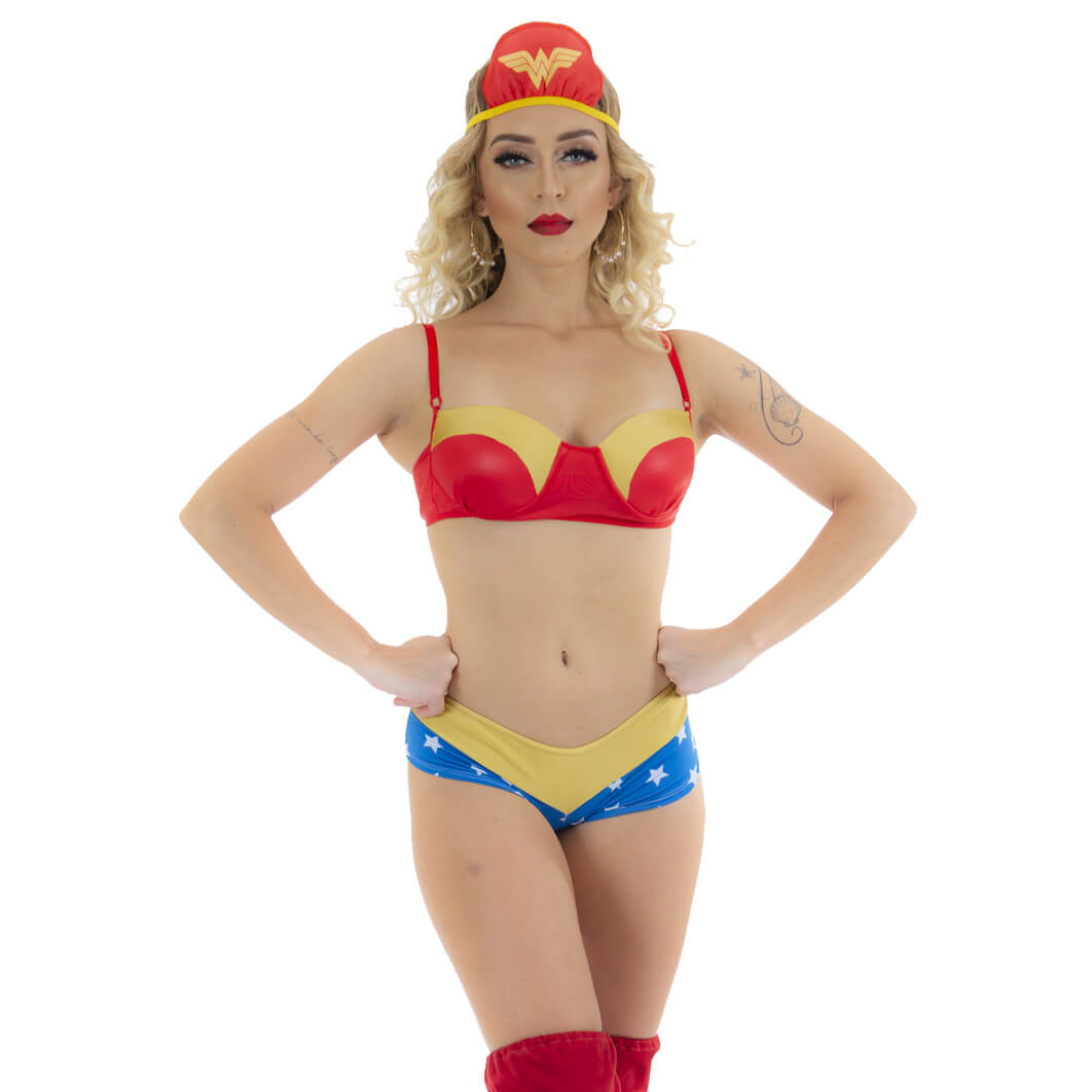 Fantasia Mulher Maravilha II - Pimenta Sexy | Tamanho Único - 1